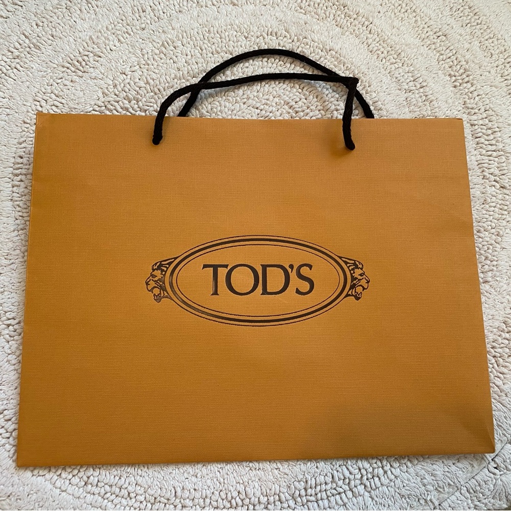 Tod's Tan Shopping Bag